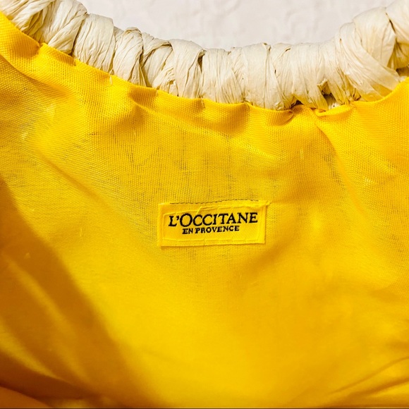NWOT- NEVER USED ! Loccitane straw bag - Picture 2 of 3